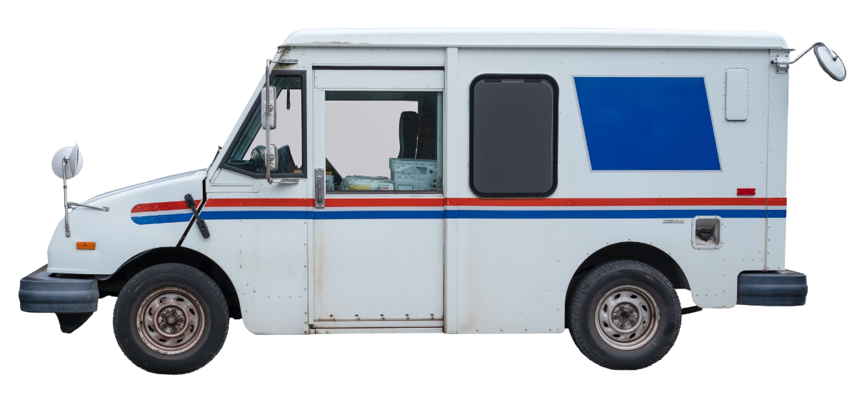 Grumman LLV PCM module being evaluated by a Solo Auto Electronics specialist